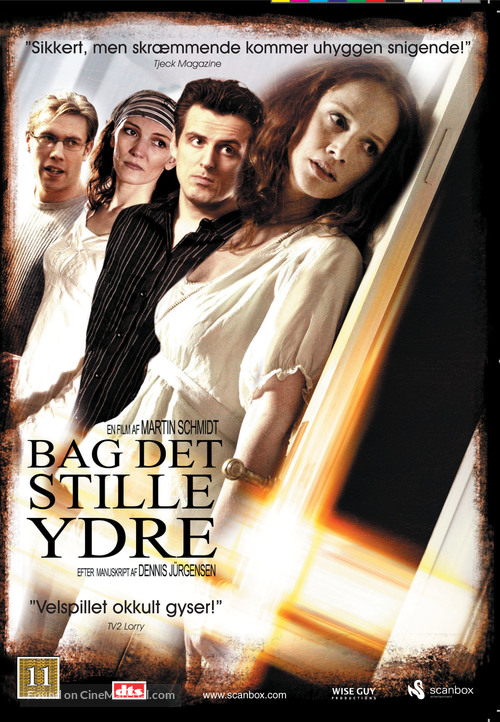 Bag det stille ydre - Danish poster