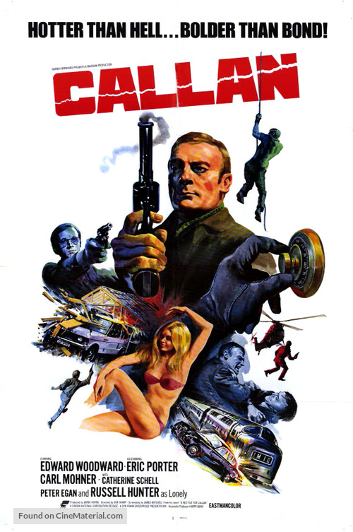 Callan - British Movie Poster