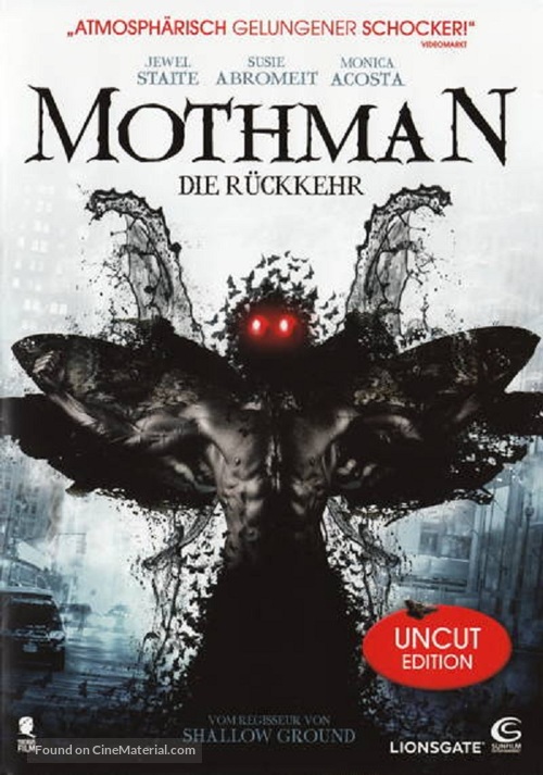 Mothman - German DVD movie cover