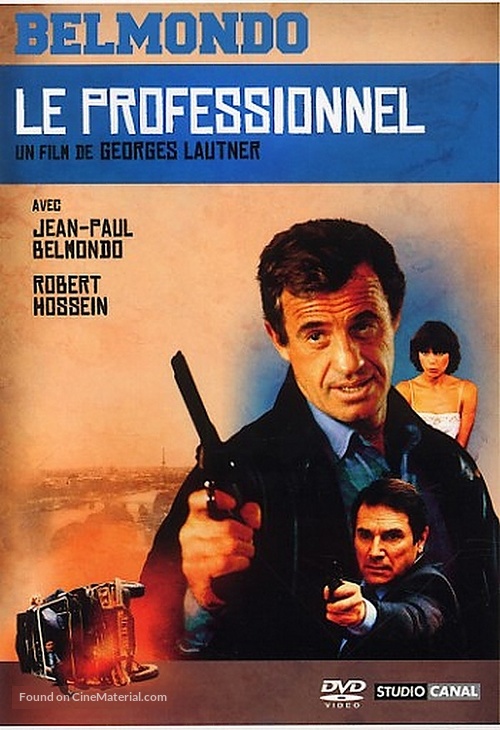 Le professionnel - French DVD movie cover