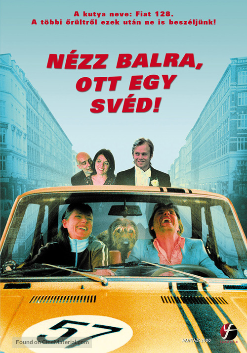 Se til venstre, der er en Svensker - Hungarian DVD movie cover