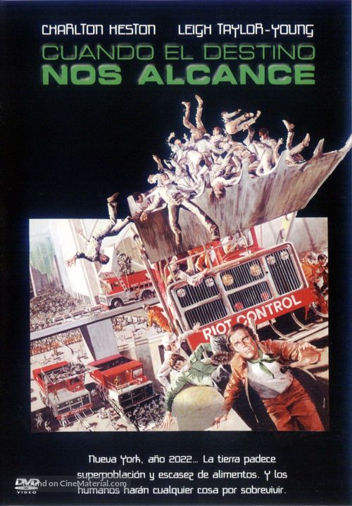 Soylent Green - Spanish DVD movie cover