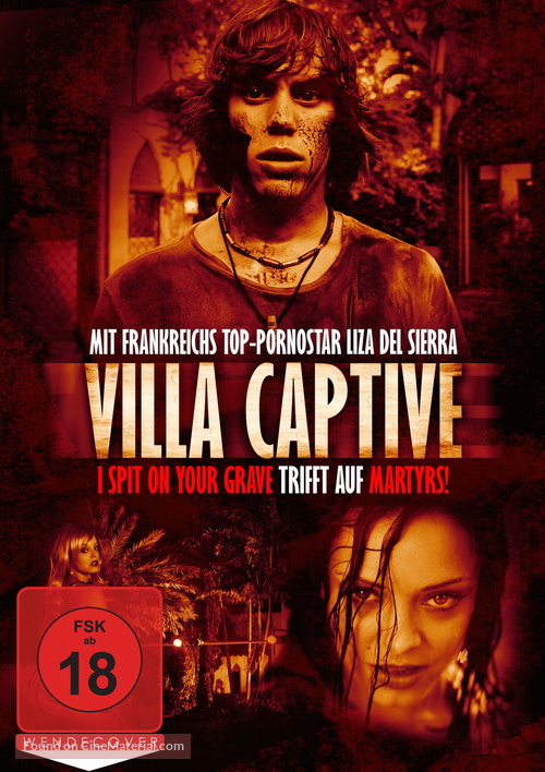 Villa Captive - German DVD movie cover