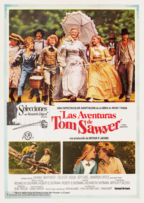 Tom Sawyer - Spanish Movie Poster