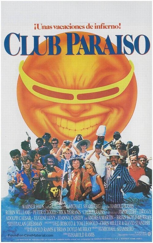 Club Paradise - Spanish Movie Poster