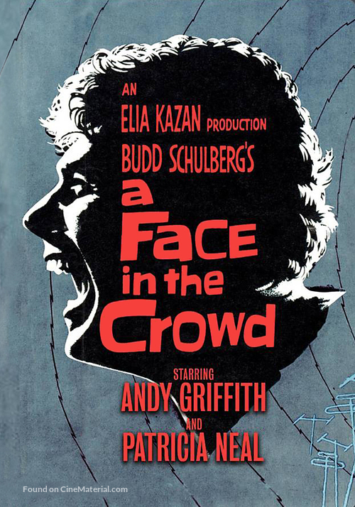 A Face in the Crowd - DVD movie cover