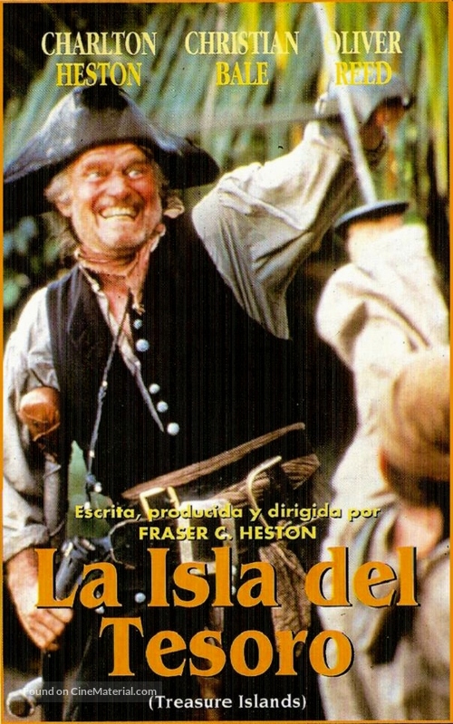 Treasure Island - Spanish VHS movie cover