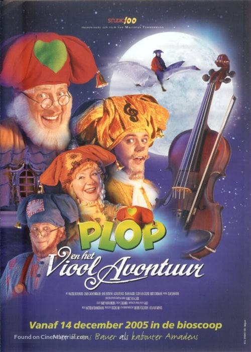 Plop en het vioolavontuur - Belgian Movie Poster