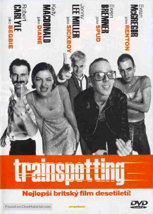Trainspotting - Czech DVD movie cover