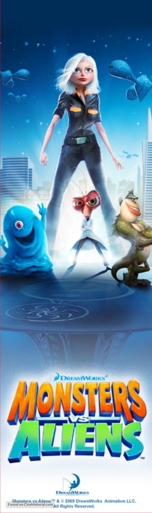 Monsters vs. Aliens - Movie Poster