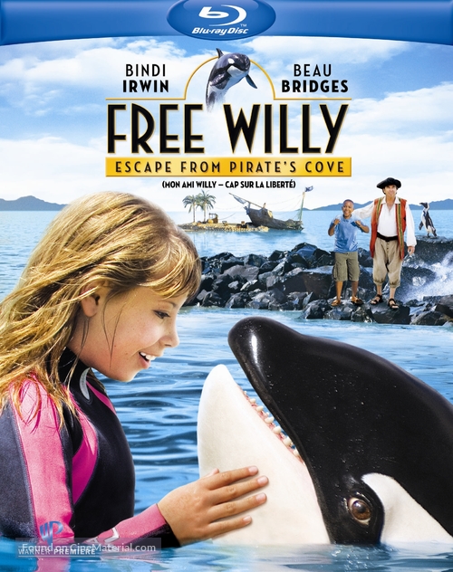 Free Willy: Escape from Pirate&#039;s Cove - Canadian Movie Cover