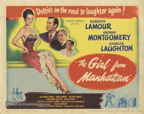 The Girl from Manhattan - Movie Poster