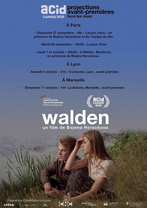 Walden - French Movie Poster