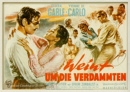 Band of Angels - German Movie Poster