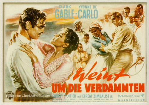 Band of Angels - German Movie Poster