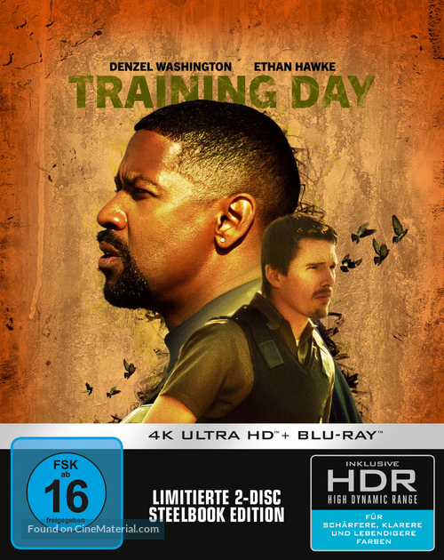 Training Day - German Blu-Ray movie cover