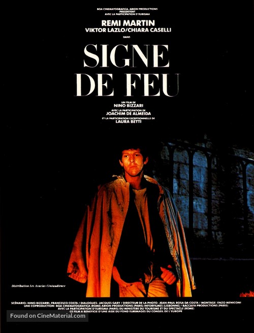 Segno di fuoco - French Movie Poster