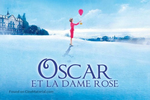 Oscar et la dame rose - French Movie Poster