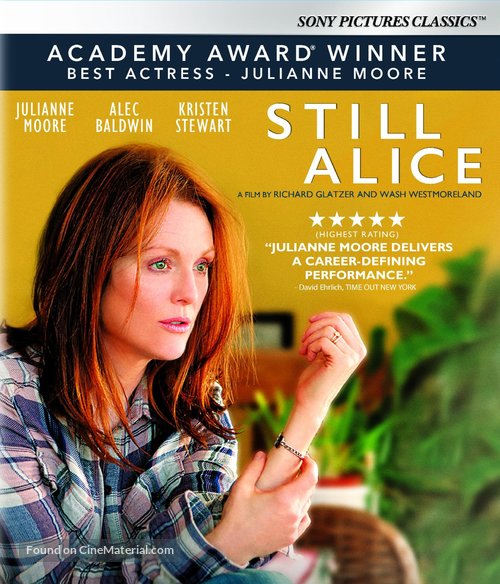 Still Alice - Blu-Ray movie cover