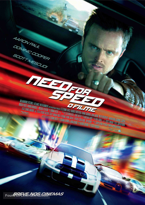 Need for Speed - Brazilian Movie Poster