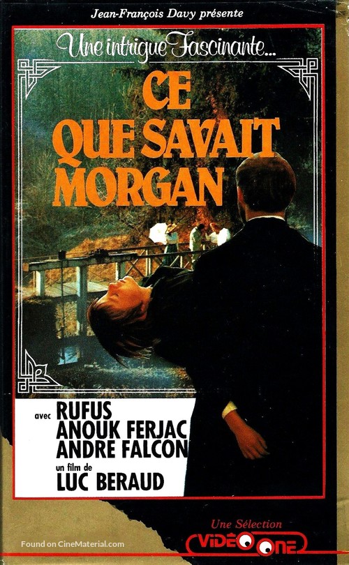 &quot;Nouvelles de Henry James&quot; Ce que savait Morgan - French DVD movie cover