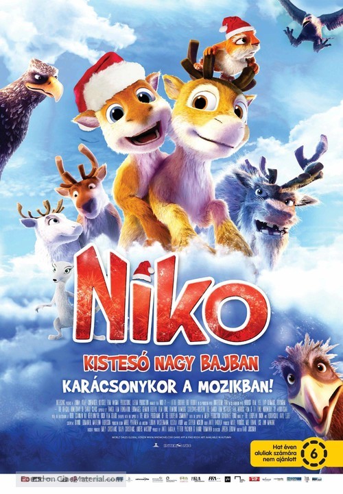 Niko 2: Lent&auml;j&auml;veljekset - Hungarian Movie Poster