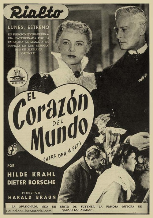 Herz der Welt - Spanish poster