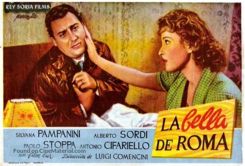 La bella di Roma - Spanish Movie Poster