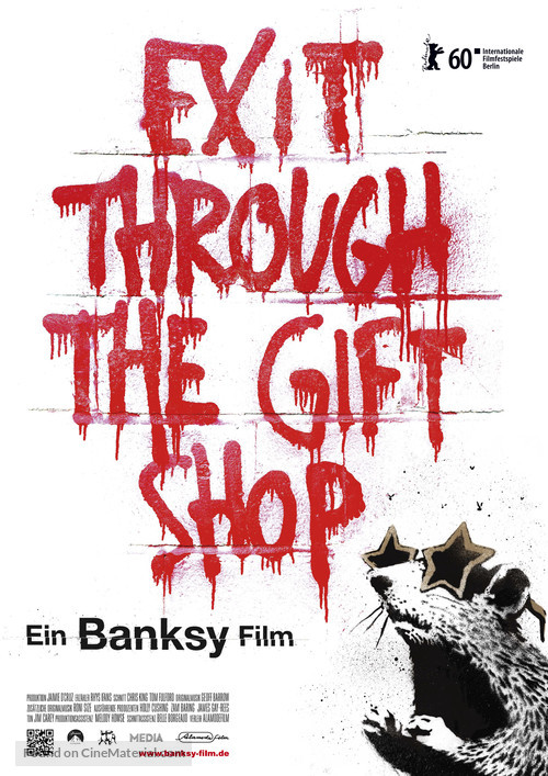 Exit Through the Gift Shop - German Movie Poster