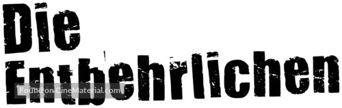 Die Entbehrlichen - German Logo