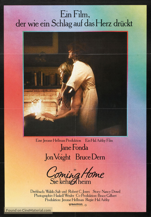 Coming Home - German Movie Poster