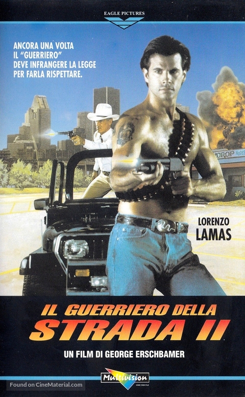 Snake Eater II: The Drug Buster - Italian Movie Cover