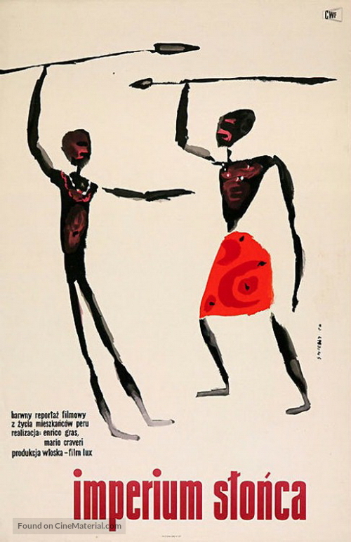 L&#039;impero del sole - Polish Movie Poster