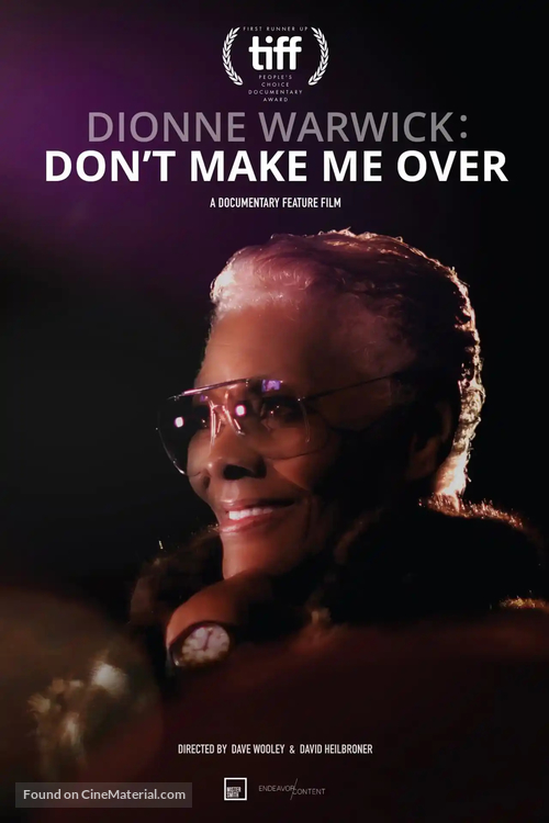 Dionne Warwick: Don&#039;t Make Me Over - Movie Poster