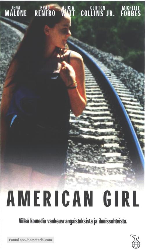 American Girl - Finnish VHS movie cover