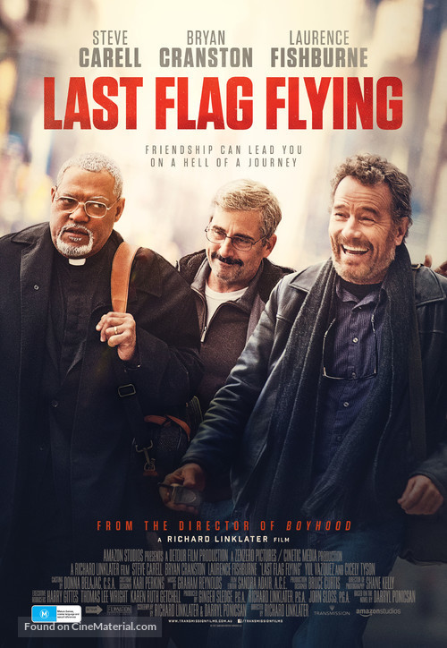 Last Flag Flying - Australian Movie Poster