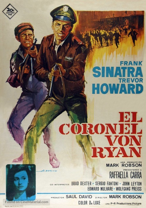 Von Ryan&#039;s Express - Spanish Movie Poster