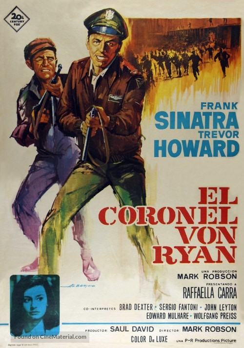 Von Ryan&#039;s Express - Spanish Movie Poster