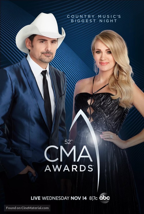 52nd Annual CMA Awards - Movie Poster