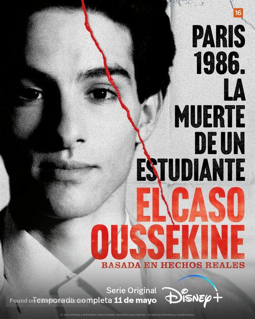 Oussekine - Spanish Movie Poster