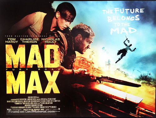 Mad Max: Fury Road - British Movie Poster