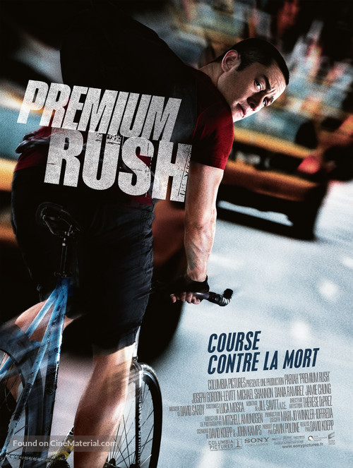 Premium Rush - French Movie Poster