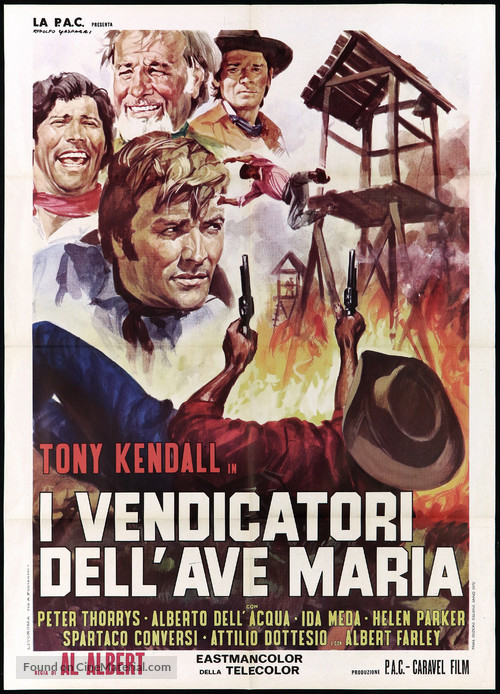 I vendicatori dell&#039;Ave Maria - Italian Movie Poster