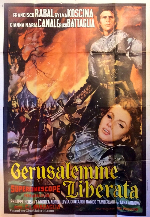 La Gerusalemme liberata - Italian Movie Poster