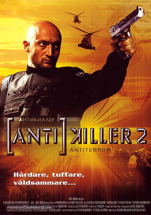 Antikiller 2: Antiterror - Finnish DVD movie cover