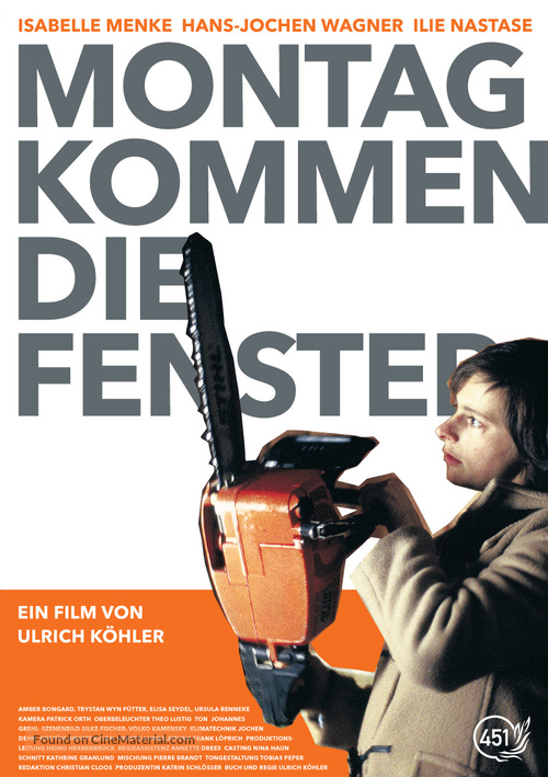 Montag kommen die Fenster - German Movie Cover