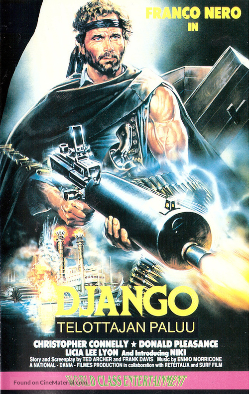 Django 2: il grande ritorno - Finnish VHS movie cover
