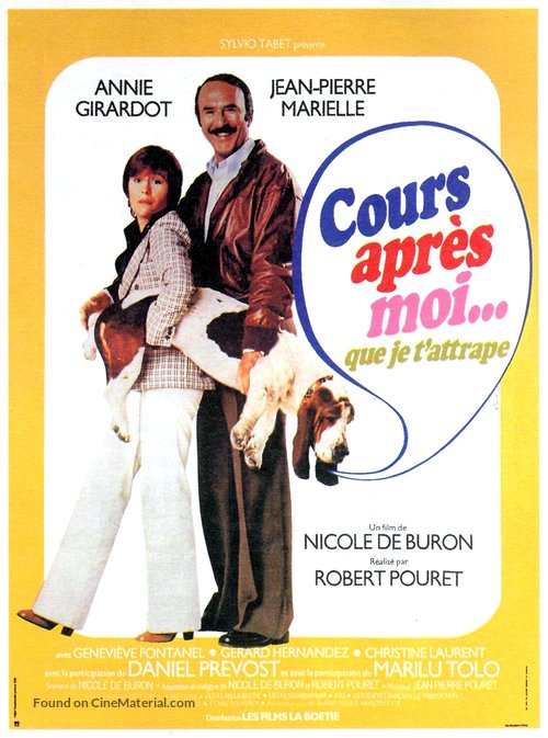 Cours apr&egrave;s moi que je t&#039;attrape - French Movie Poster