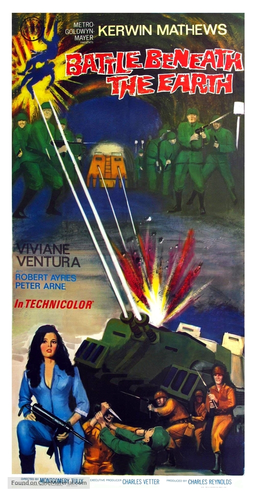 Battle Beneath the Earth - Movie Poster