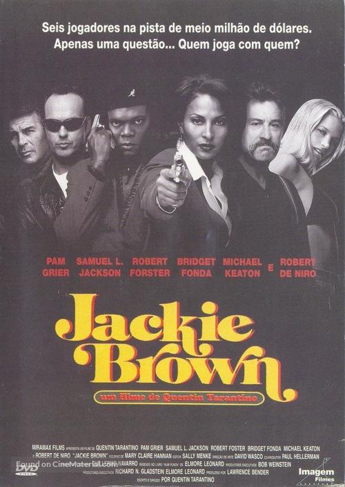Jackie Brown - Brazilian DVD movie cover